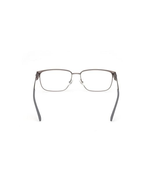 Timberland Black Tb50027 091 Optical Frames Metal Squared Normal for men