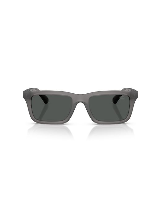 Burberry Black Be4475U 421387 Sunglasses Injected Squared Normal for men