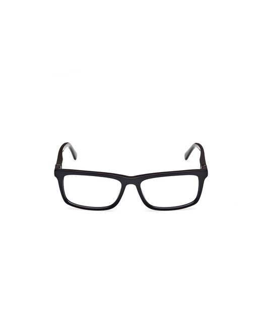 Guess Black Gu50190 001 Optical Frames Acetate Squared Normal for men