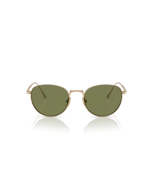 Persol Green Po5002St 80004E Sunglasses Titanium Pantos Normal for men