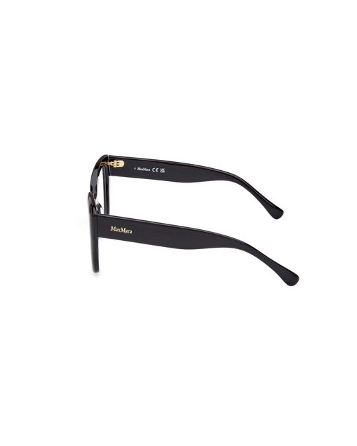 Max Mara Black Mm5134 001 Optical Frames Acetate Cat Eye Normal