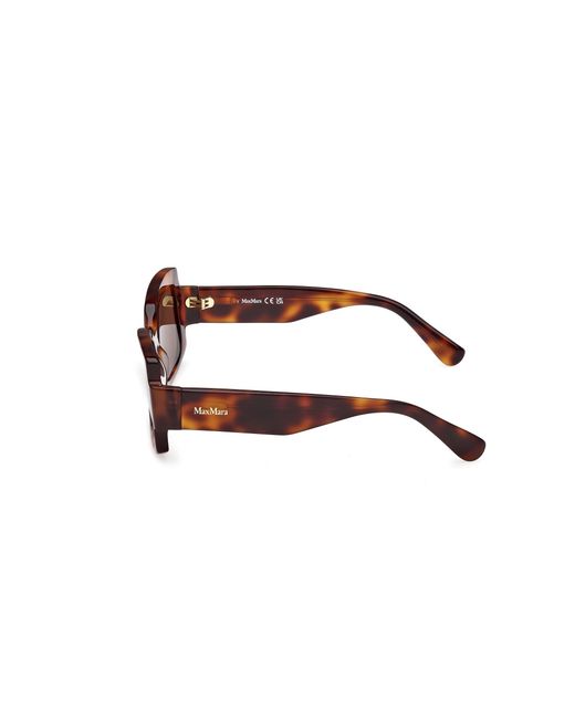 Max Mara Multicolor Mm0140 Lee-3 52E Sunglasses Acetate Squared Normal