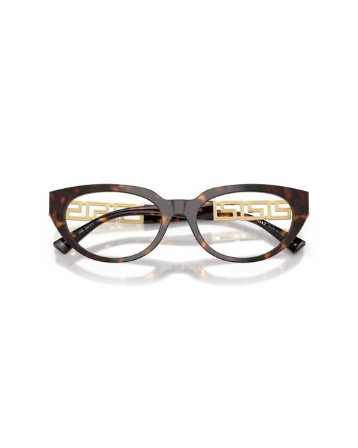Versace Black Ve3383 108 Optical Frames Acetate Cat Eye Normal