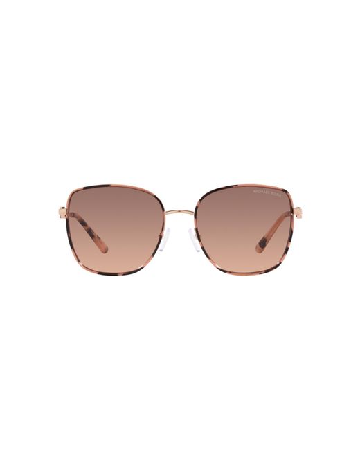 Michael Kors Black Mk1129J Empire Square 2 110813 Sunglasses Metal Squared Normal Shaded