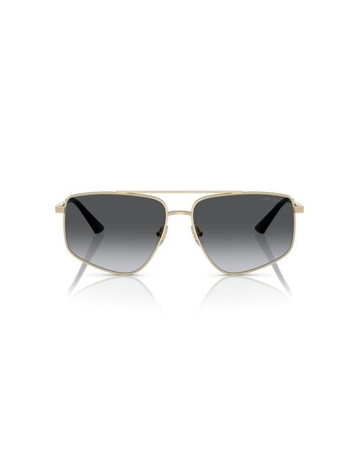 Jimmy Choo Black Jc4011 3006T3 Sunglasses Steel Pilot Polarized Shaded