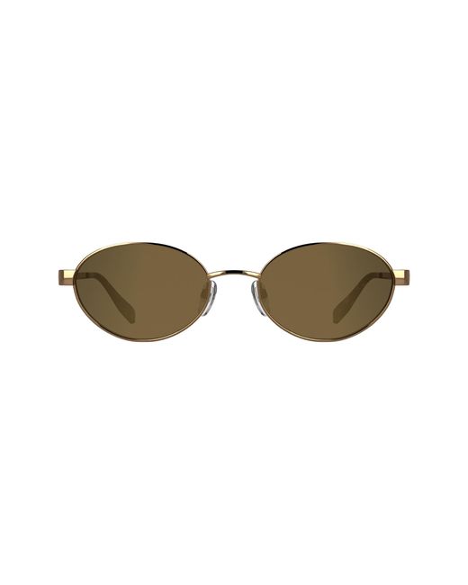 Karl Lagerfeld Black Kl366S 717 Sunglasses Metal Round Normal