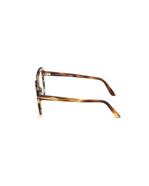 Tom Ford Black Ft6043-B 055 Optical Frames Acetate Squared Normal