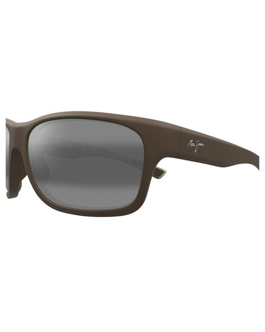 Maui Jim Black Mj0681S 004 Sunglasses Bio-Injected Squared for men