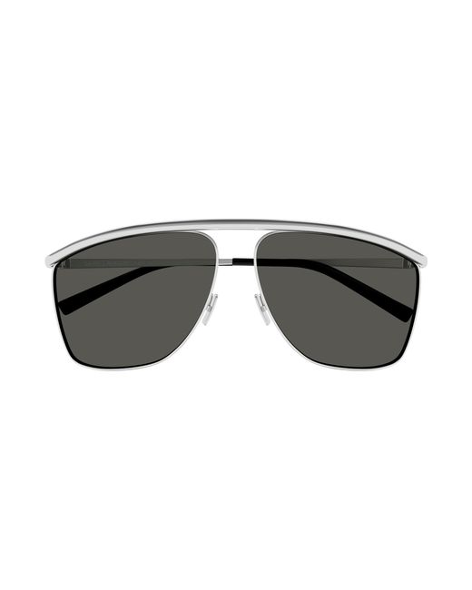 Saint Laurent Black Sl 820 Victoire 001 Sunglasses Metal Pilot