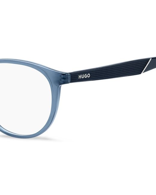 Boss Black Hg 1308 Pjp Optical Frames Injected Round for men