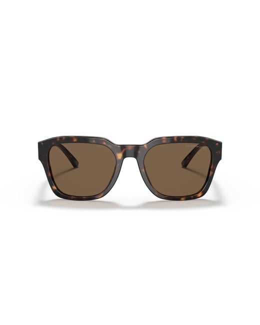 Emporio Armani Black Ea4175 587973 Sunglasses Plastic Squared Normal for men