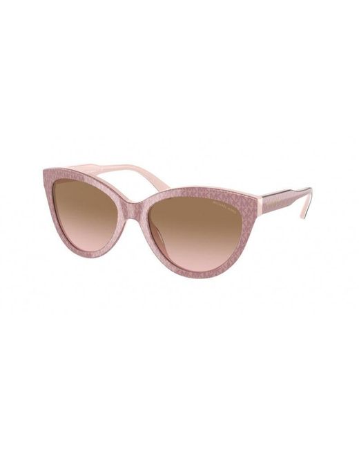 Michael Kors Pink Mk2158 Makena 310511 Sunglasses Acetate Cat Eye Normal Shaded