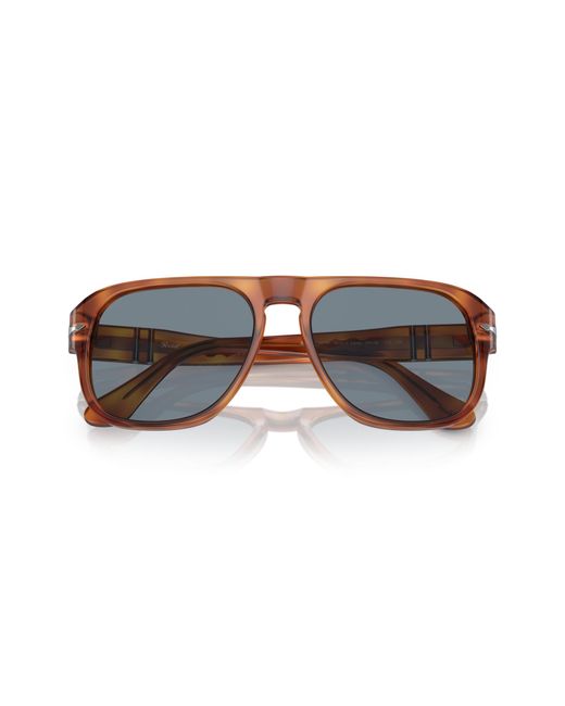 Persol Black Po3310S Jean 96/56 Sunglasses Acetate Squared Normal