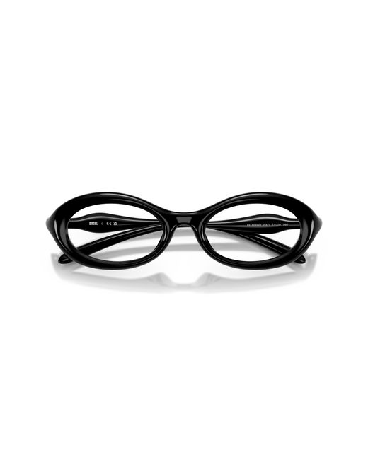 DIESEL Black Dl6005U 2001 Optical Frames Injected Round Normal