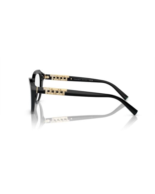 Tiffany & Co Black Tf2241B 8001 Optical Frames Acetate Transparent Cat Eye Normal