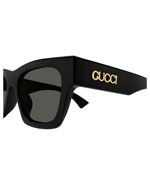 Gucci Black Gg1835S 001 Sunglasses Acetate Squared