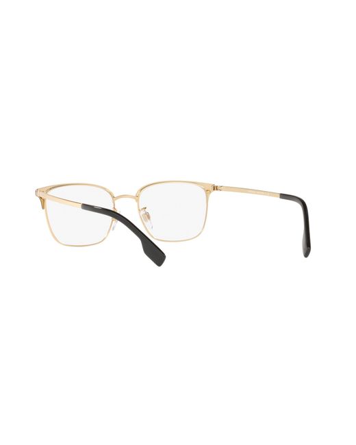 Burberry Black Be1338D 1017 Optical Frames Metal Squared Normal for men