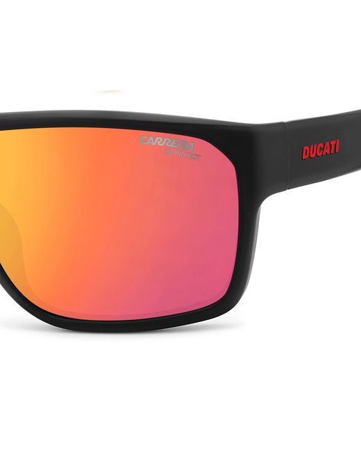 Carrera DUCATI Black Carduc 029/S Oit/Uz Sunglasses Plastic Squared Multilayer for men