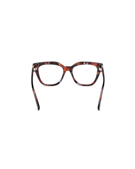 MAX&Co. Black Mo5193 054 Optical Frames Acetate Squared Normal