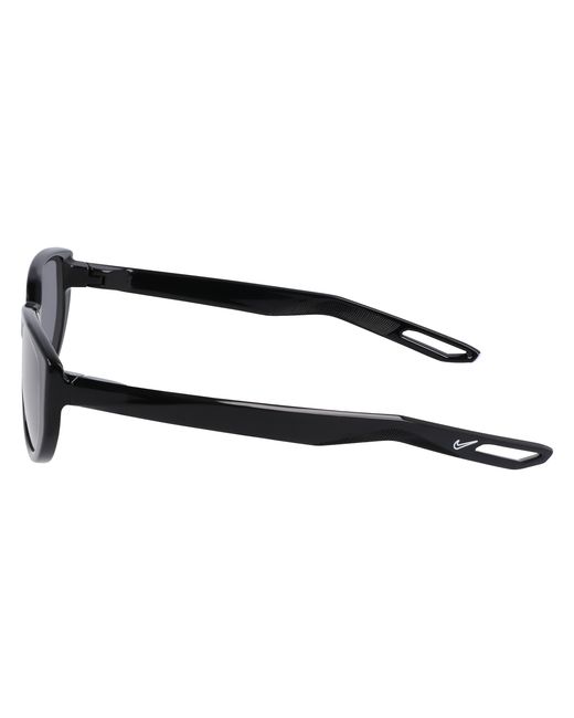Nike Black 001 Sunglasses Injected Squared Normal Photochromatic