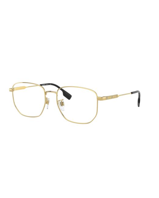 Burberry Black Be1352D 1017 Optical Frames Steel Geometric Normal for men