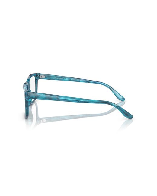 Emporio Armani Black Ea3218 5311 Optical Frames Acetate Squared for men