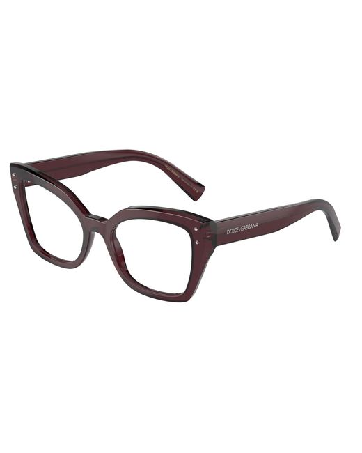 Dolce & Gabbana Black Dg3386 3045 Optical Frames Acetate Transparent Butterfly Normal