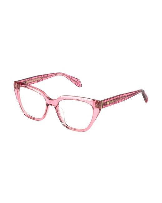 Just Cavalli Black Vjc183V 856 Optical Frames Acetate Butterfly