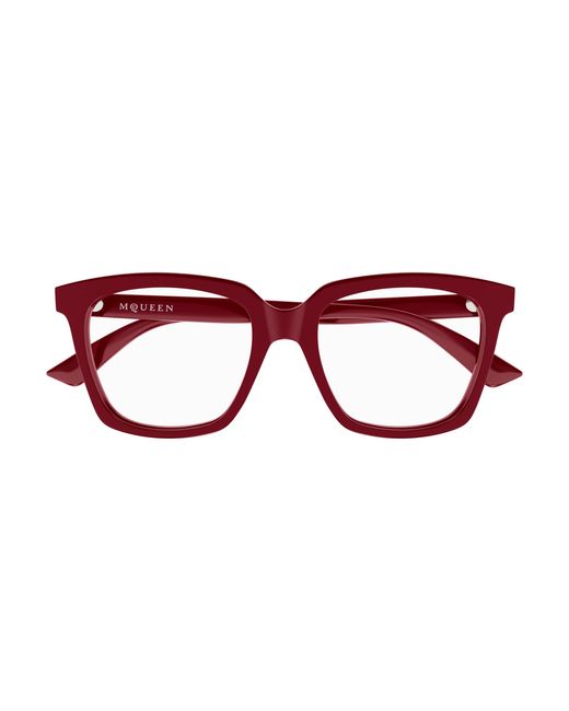 McQueen Black Am0513O 005 Optical Frames Acetate Transparent Cat Eye
