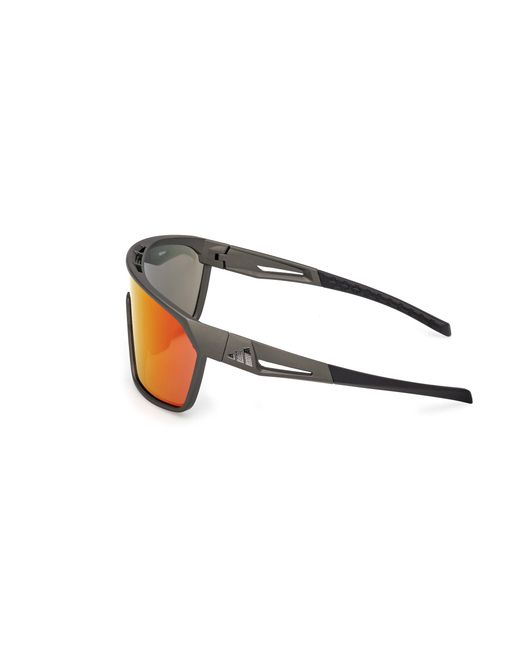 Adidas Originals Black Sp0108 97L Sunglasses Injected Roviex Mask Normal