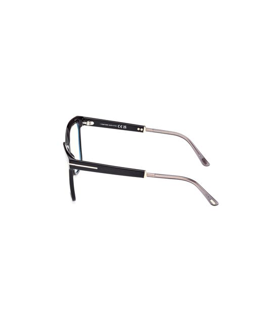 Tom Ford Black Ft5892-B 001 Optical Frames Acetate Squared Normal
