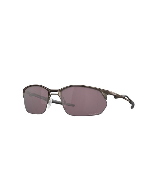Oakley Black Oo4145 Wire Tap 2.0 414505 Sunglasses Metal Squared Polarized Prizm for men