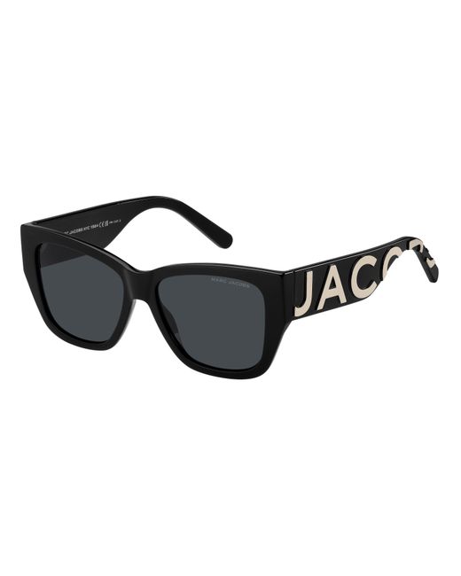 Marc Jacobs Black Marc 695/S 80S/2K Sunglasses Acetate Squared Normal