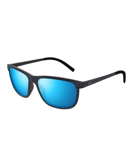Maui Jim Black Mj0811S 002 Sunglasses Injected Squared