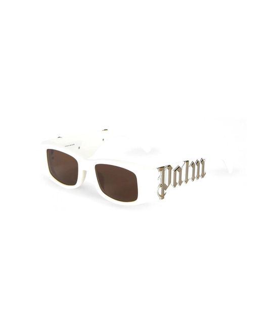 Palm Angels Black Peri001 Angel 0160 Mirror Sunglasses Acetate Squared Normal