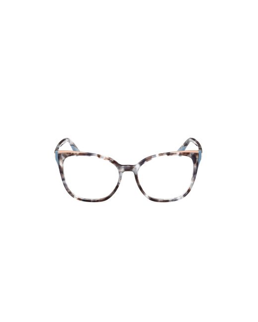 Guess Black Gm0390 092 Optical Frames Acetate Cat Eye Normal