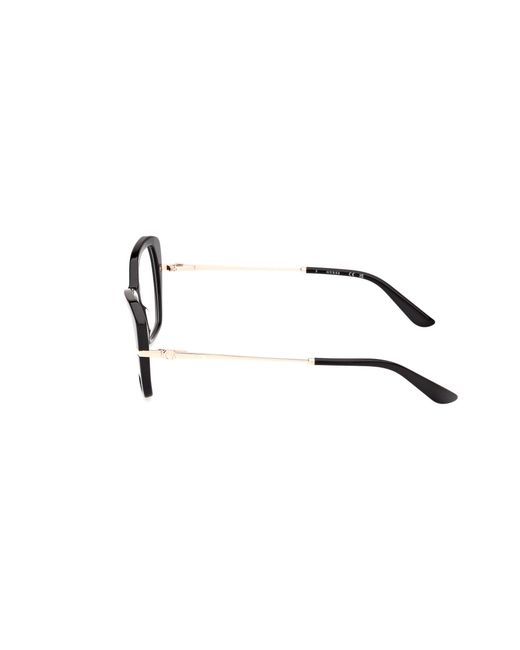 Guess Black Gu50183 001 Optical Frames Acetate Geometric Normal