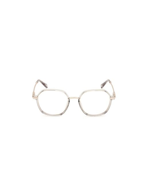 Guess Black Gu50098 093 Optical Frames Injected Round Normal for men