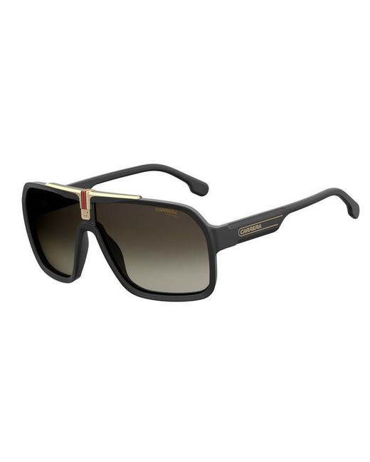 Carrera Black 1014/S 807/Ha Sunglasses Plastic Squared Shaded for men