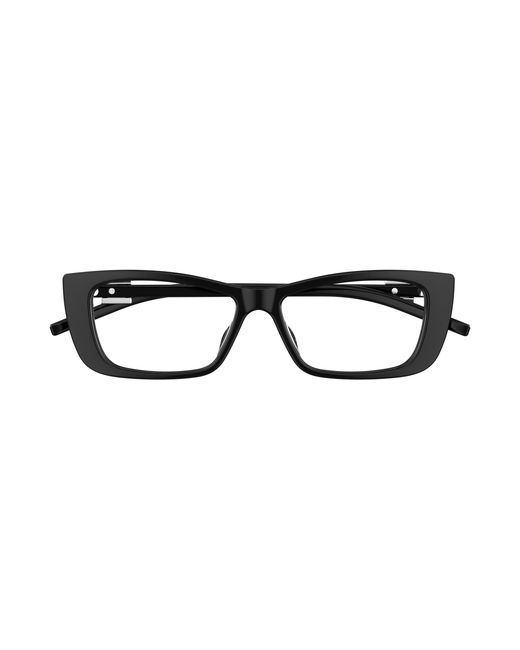 Gucci Black Gg1682O 004 Optical Frames Injected Transparent Cat Eye