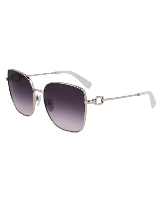 Longchamp Black Lo177S 042 Sunglasses Metal Butterfly Normal