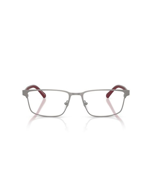 Emporio Armani Black Ea1175 3032 Optical Frames Metal Squared Normal for men