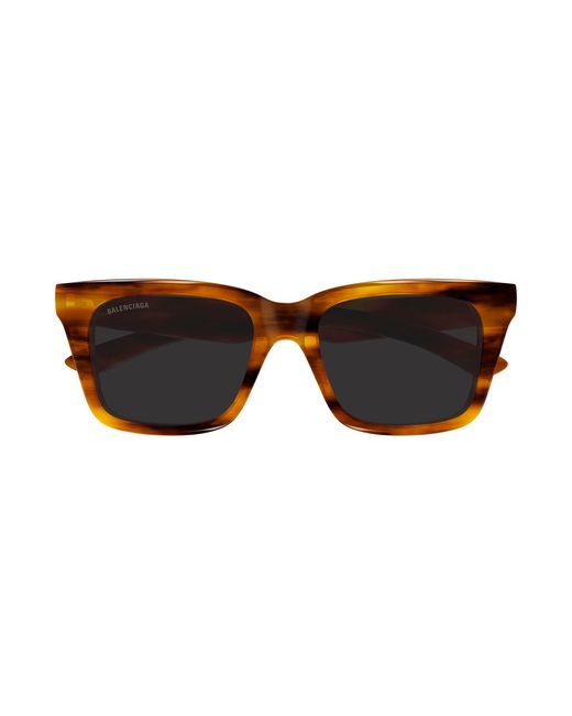 Balenciaga Black Bb0467S 003 Sunglasses Acetate Squared for men
