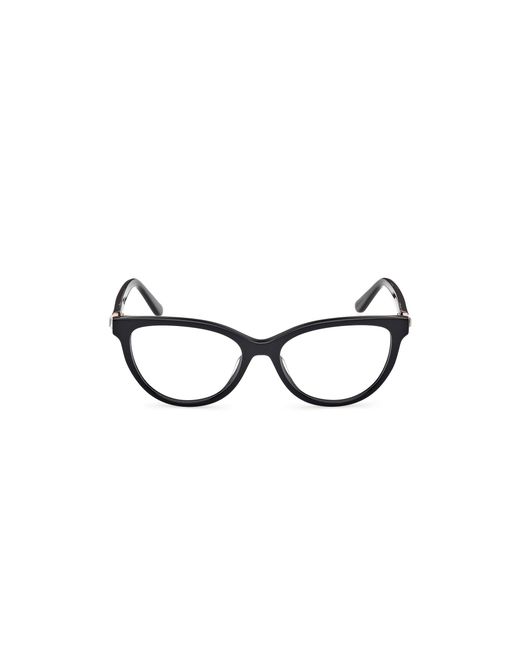 Guess Black Gu50195 001 Optical Frames Acetate Cat Eye Normal