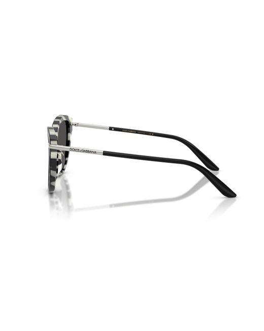 Dolce & Gabbana Black Dg4492 33728G Sunglasses Acetate Butterfly Normal