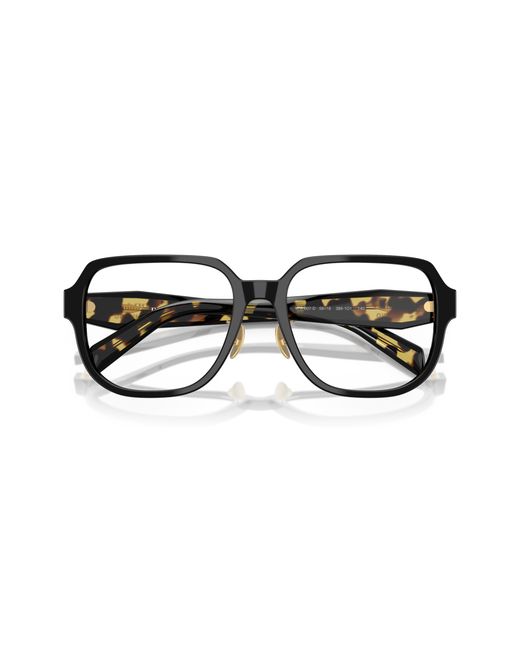 Prada Black Pr B07Vd 3891O1 Optical Frames Acetate Pillow Normal