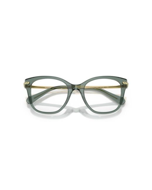 Swarovski Black Sk2044 1043 Optical Frames Acetate Squared Normal
