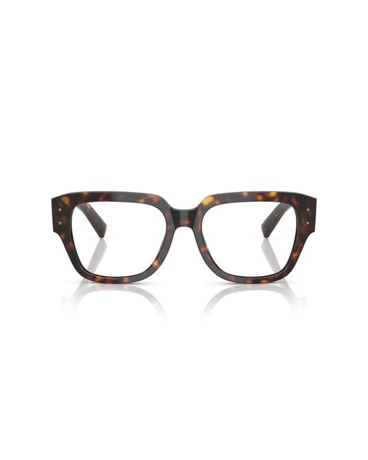 Dolce & Gabbana Black Dg3405 502 Optical Frames Acetate Squared Normal for men