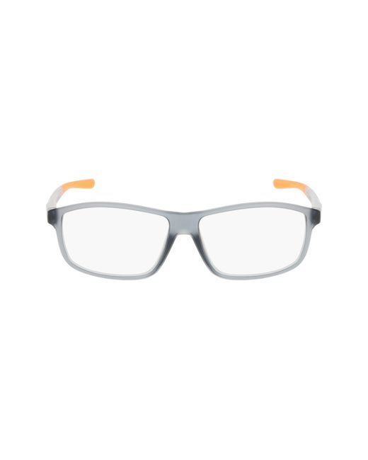 Nike Black 7291 034 Optical Frames Bio-Inject Squared Normal for men