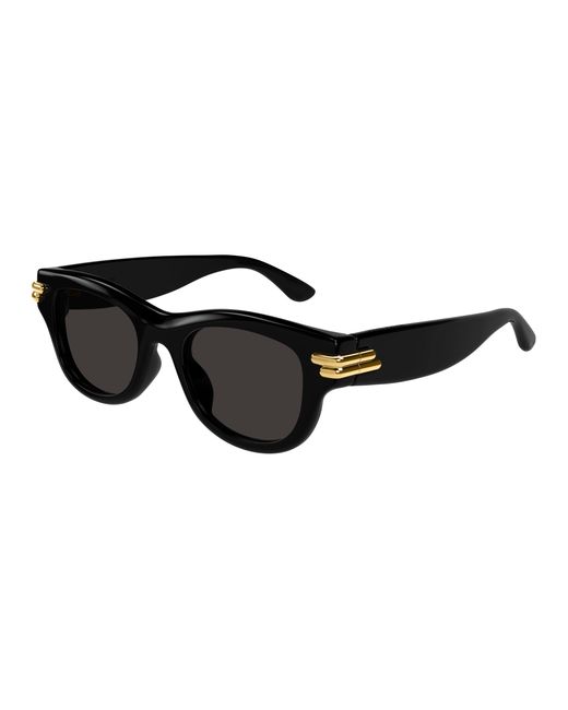 Bottega Veneta Black Bv1323Sk 001 Sunglasses Acetate Squared